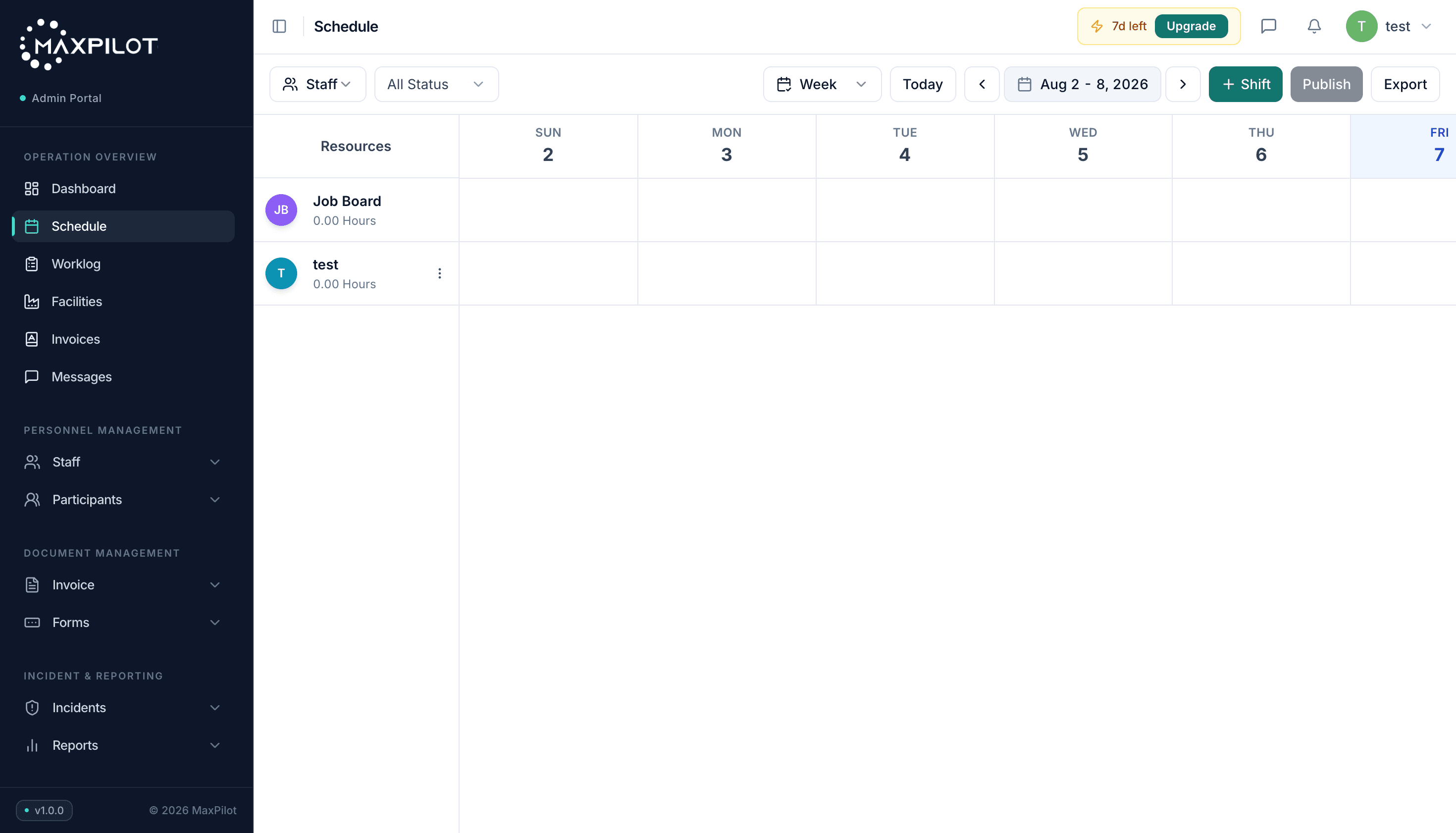 MaxPilot Aviation Screenshot